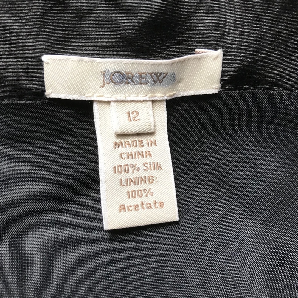 J. Crew Ruffle Dress, EUC, Size 12 - Picture 10 of 12
